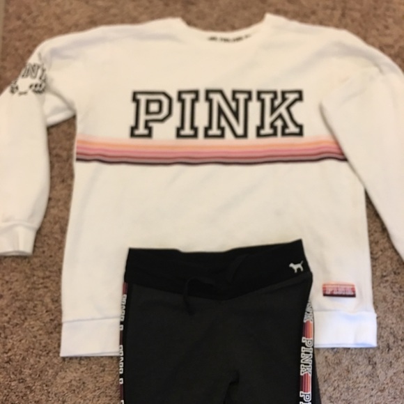PINK Victoria's Secret Pants - 🚨SOLD🚨Victoria Secret Pink Outfit.. 🚨SOLD🚨